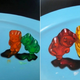 Illustration for article titled These Gummy Bears Are Actually a Painting